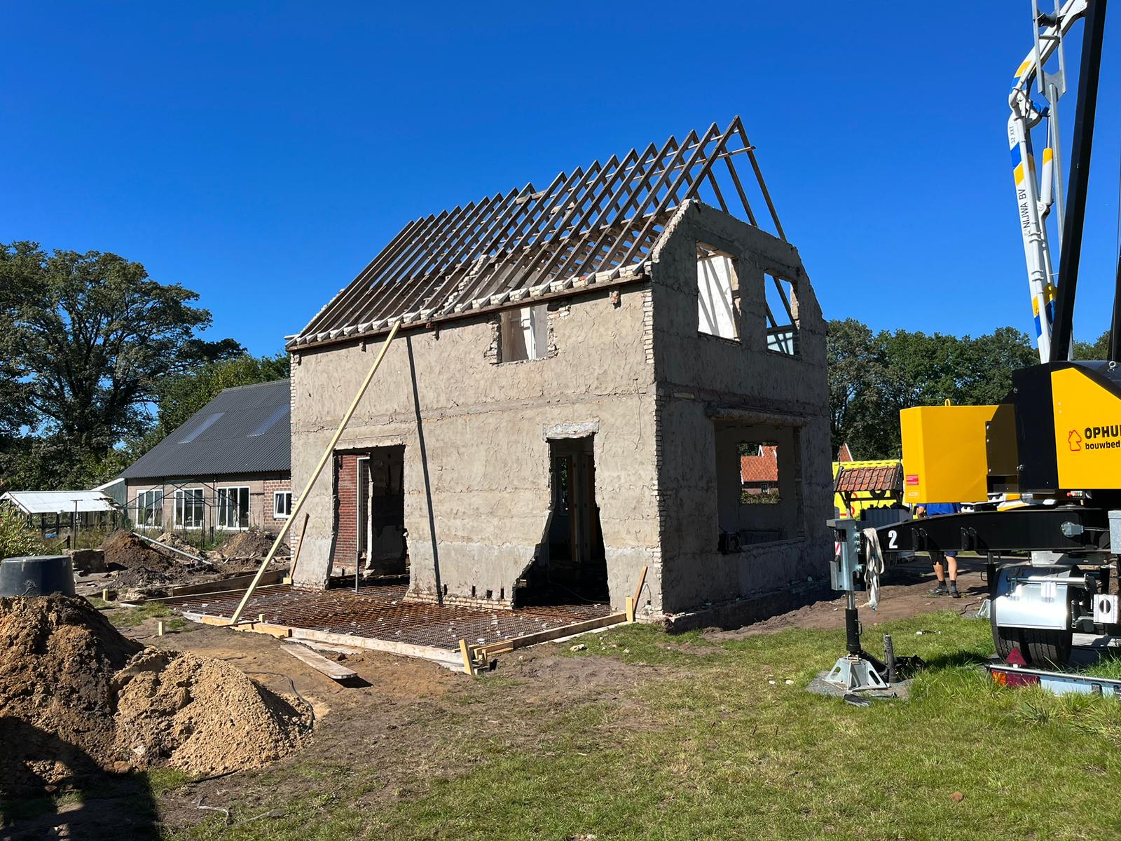 Verbouw De Lutte foto